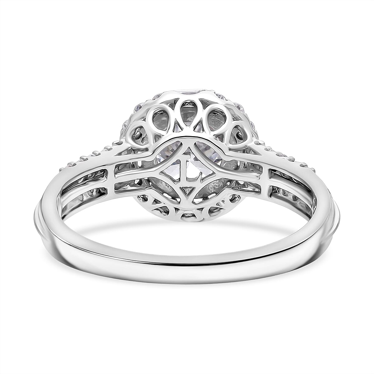 IGI Certified Luxuriant Lab Grown Diamond E-F VS 2.00 ctw Art Deco Ring in 950 Platinum (Size 10.0) 4.90 Grams (Del. In 10-12 Days)