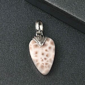 D'Joy Natrolite 15.00 ctw Pendant in Sterling Silver