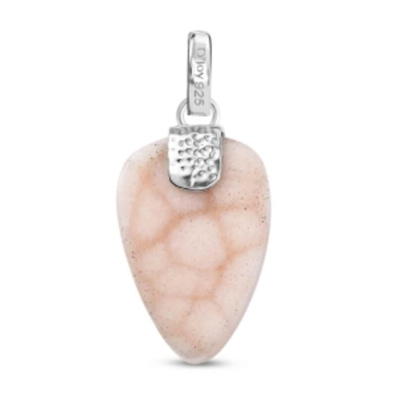 D'Joy Natrolite 15.00 ctw Pendant in Sterling Silver