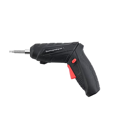 Rechargeable Electric Screwdriver Kit with 38pcs Bits, Pivoting Handle