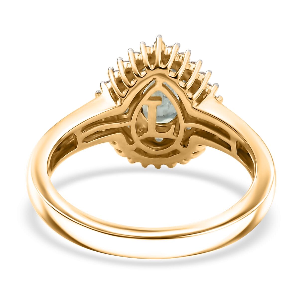 10K Yellow Gold AAA Narsipatnam Alexandrite, Luxuriant Lab Grown Diamond (E-F, VS) Majestic Mirage Ring (Size 10.0) 1.05 ctw image number 4
