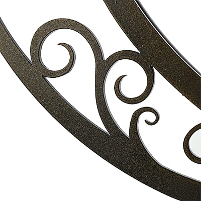  Multi Glass Crescent Turkish Lamp