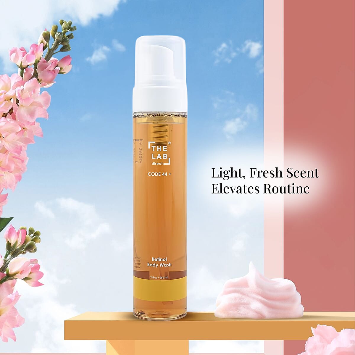 The Lab Direct Code 44 Retinol Body Wash image number 3