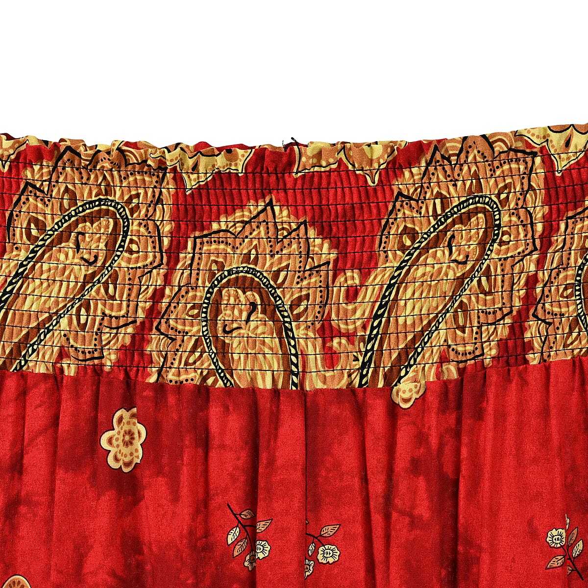 TLV Tamsy Red Paisley Harem Pant - One Size Fits Most image number 2