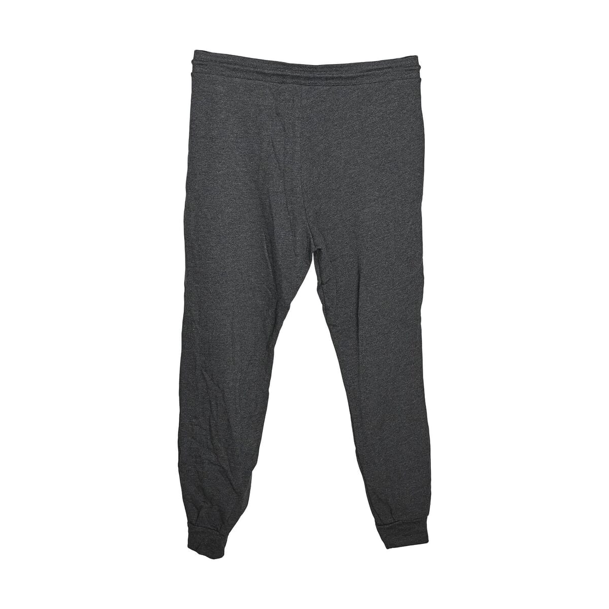 CLOSEOUT Bella Canvas Dark Grey Unisex Cotton Blend Drawstring Joggers - S image number 1