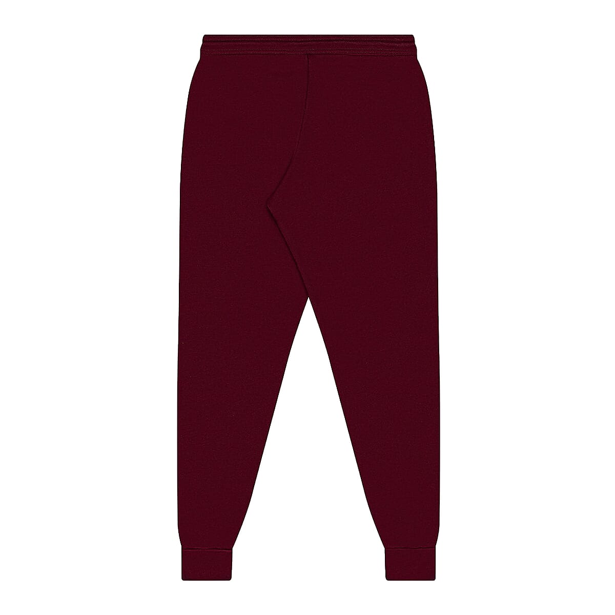CLOSEOUT Maroon Unisex Cotton Blend Drawstring Joggers - L image number 1
