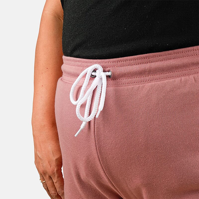 CLOSEOUT Bella Canvas Mauve Unisex Cotton Blend Drawstring Joggers - M