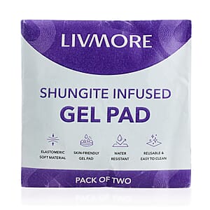 Livmore Black Shungite Infused Gel Pad