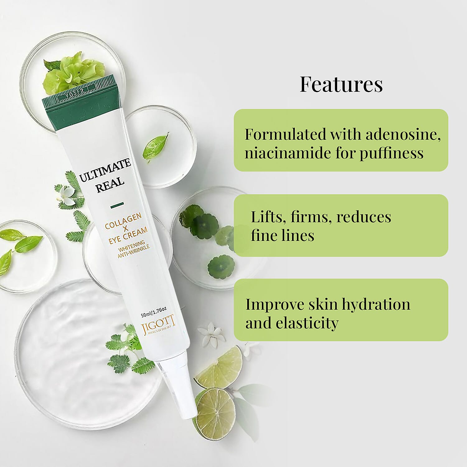 Jigott Ultimate Real Collagen Eye Cream