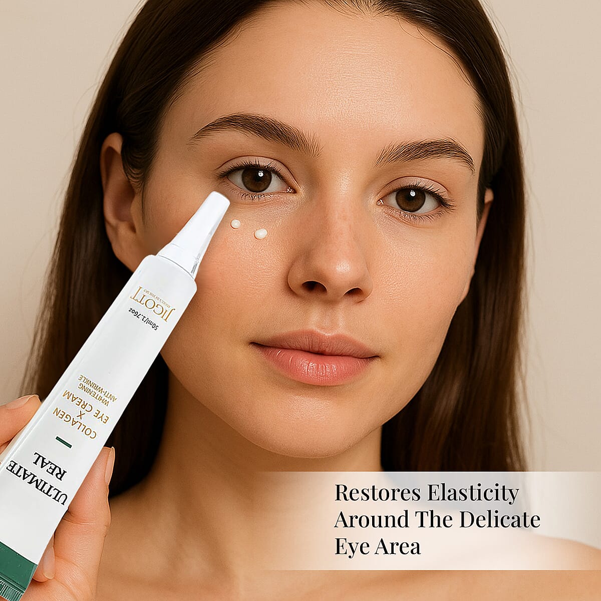 Jigott Ultimate Real Collagen Eye Cream image number 2