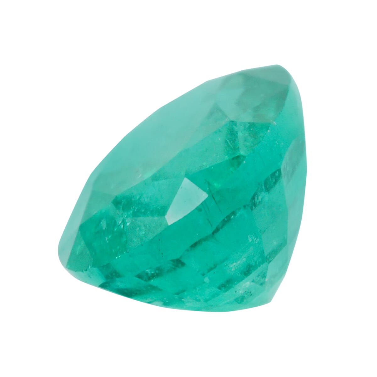 AAAA Gemfields Emerald (Oval 8x6 mm) 1.20 ctw image number 1