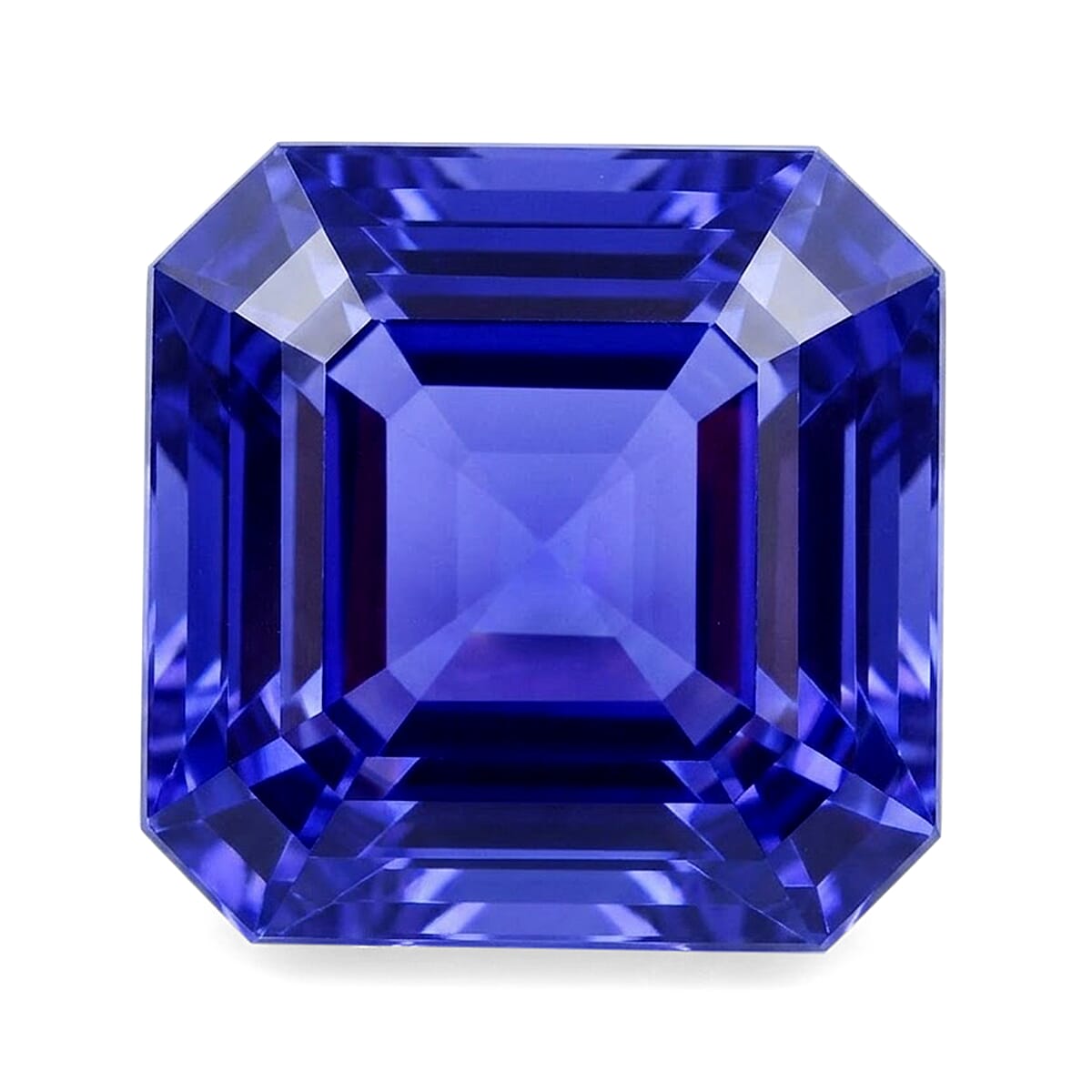 Collector's Edition AAAA Asscher Cut Tanzanite (Sqr 8 mm) 2.50 ctw