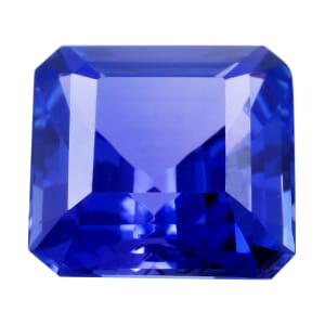 Collector's Edition AAAA Asscher Cut Tanzanite (Sqr 8 mm) 2.50 ctw