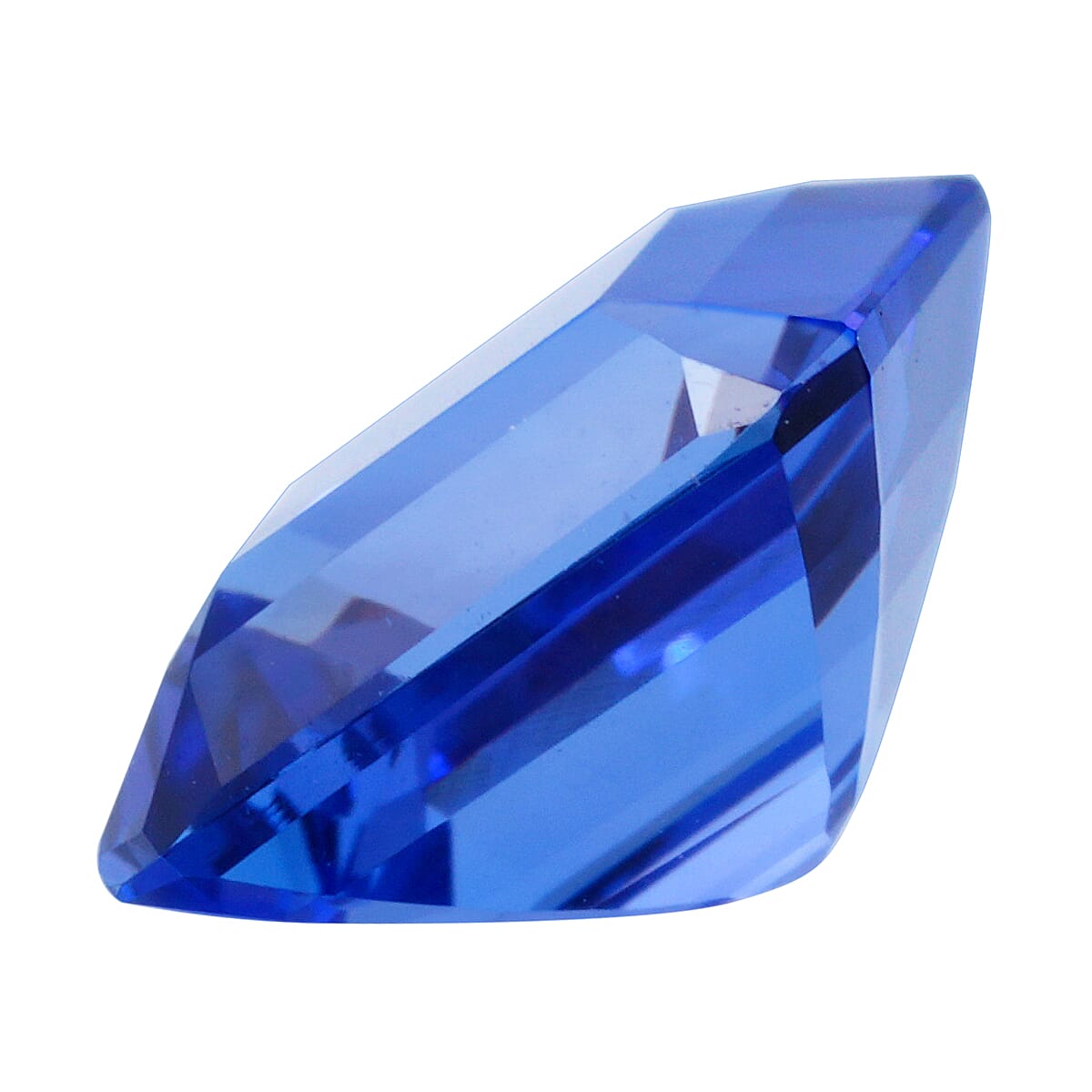 Collector's Edition AAAA Asscher Cut Tanzanite (Sqr 8 mm) 2.50 ctw image number 1