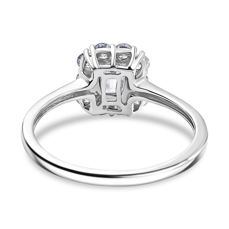 Luxuriant Lab Grown Diamond G-H VS 1.00 ctw Solitaire Ring in 9K White Gold (Size 6.5)