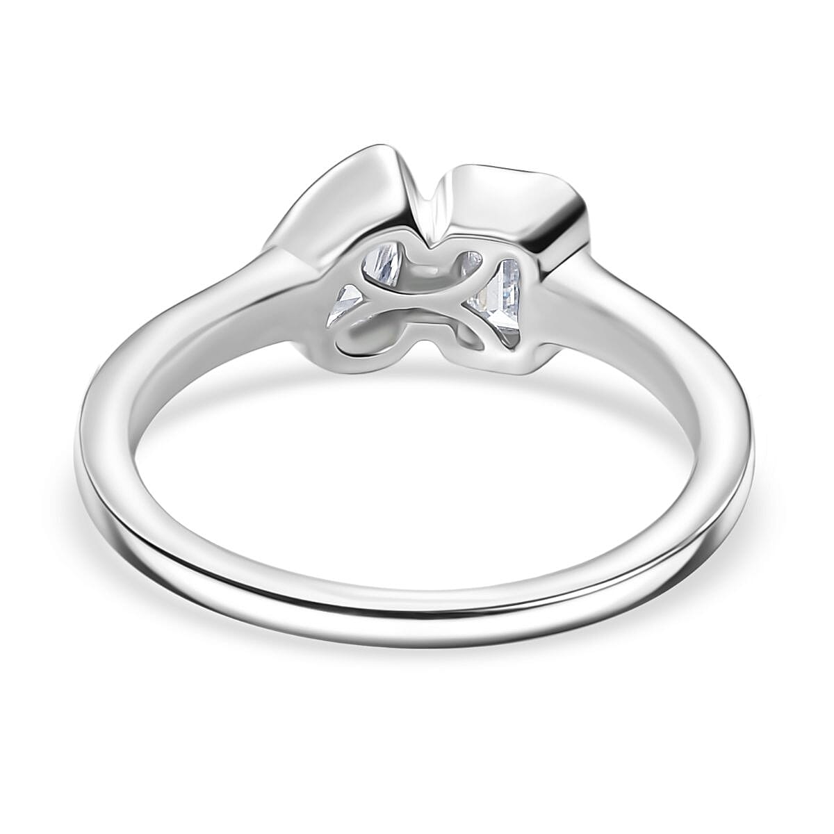 Luxuriant Lab Grown Diamond E-F VS 1.00 ctw Ring in 9K White Gold (Size 8.0)