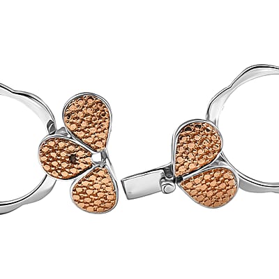 EverTrue Natural Champagne Diamond Ring (Size 8.0) or Convertible Bracelet (7.50In) in Platinum Bond