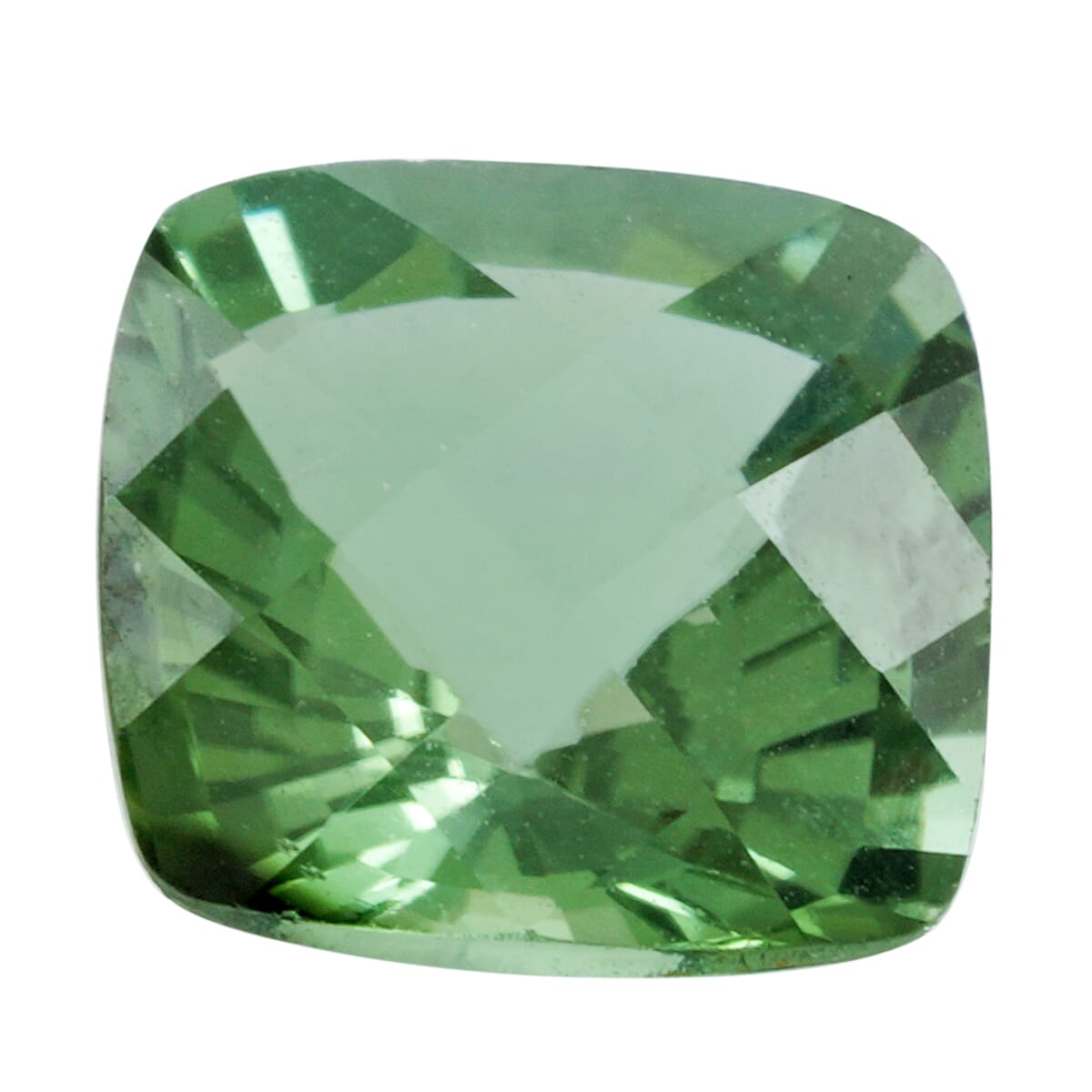 AAAA Green Tourmaline (Cush 7.5x7.5 mm) 2.00 ctw image number 0