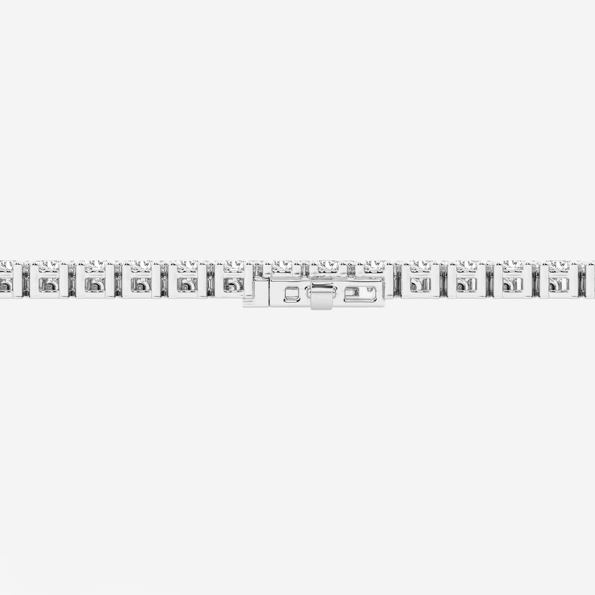 Luxuriant Lab Grown Diamond G SI 8.00 ctw Bracelet in Sterling Silver (7.25 In) image number 2
