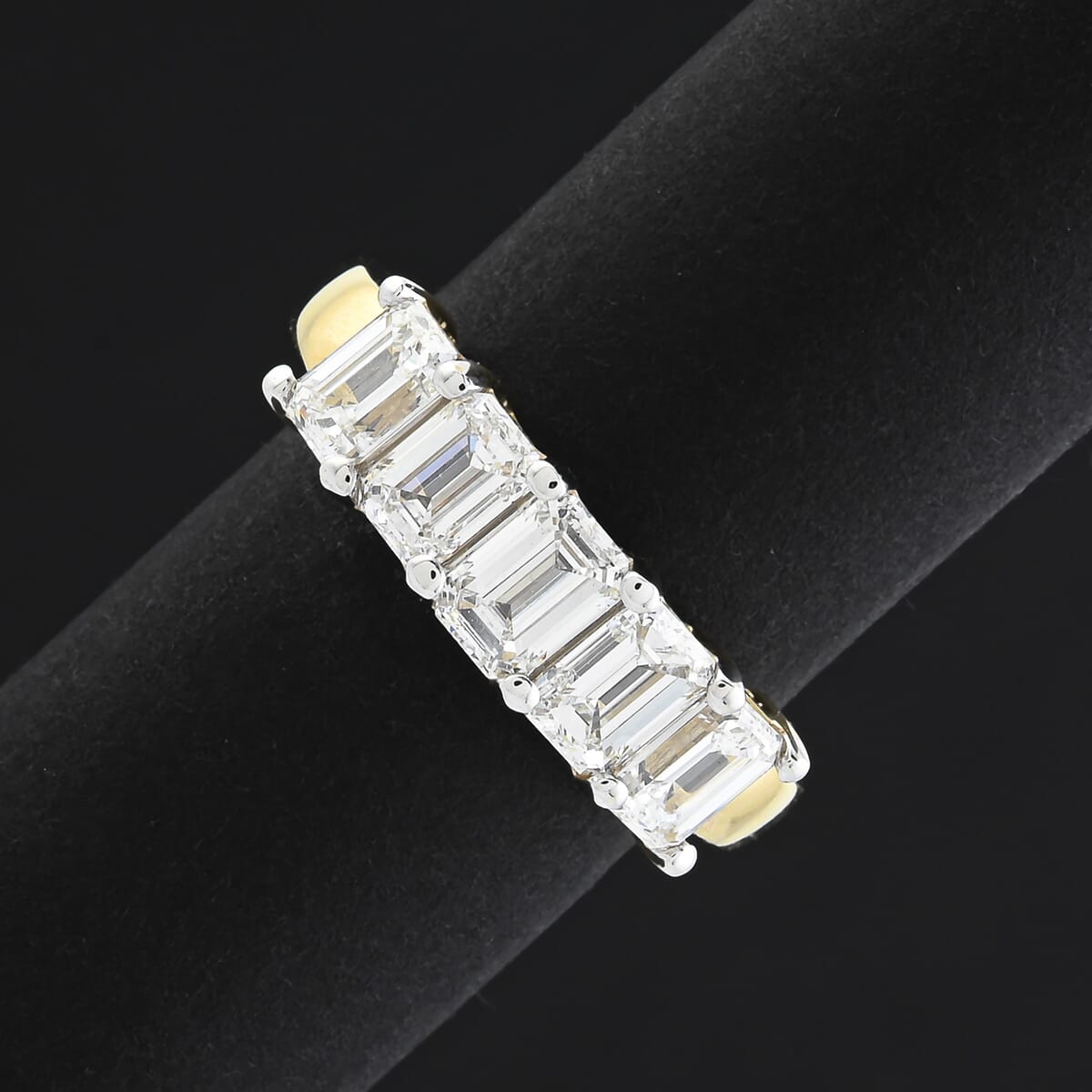 Luxuriant Lab Grown Diamond G VS 2.50 ctw Ring in 14K Yellow Gold (Size 10.0) 3.95 Grams image number 1