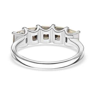 Lumingreen Austrian Crystal Ring in Platinum Bond (Size 6.5)