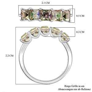 Lumingreen Austrian Crystal Ring in Platinum Bond (Size 10.0)