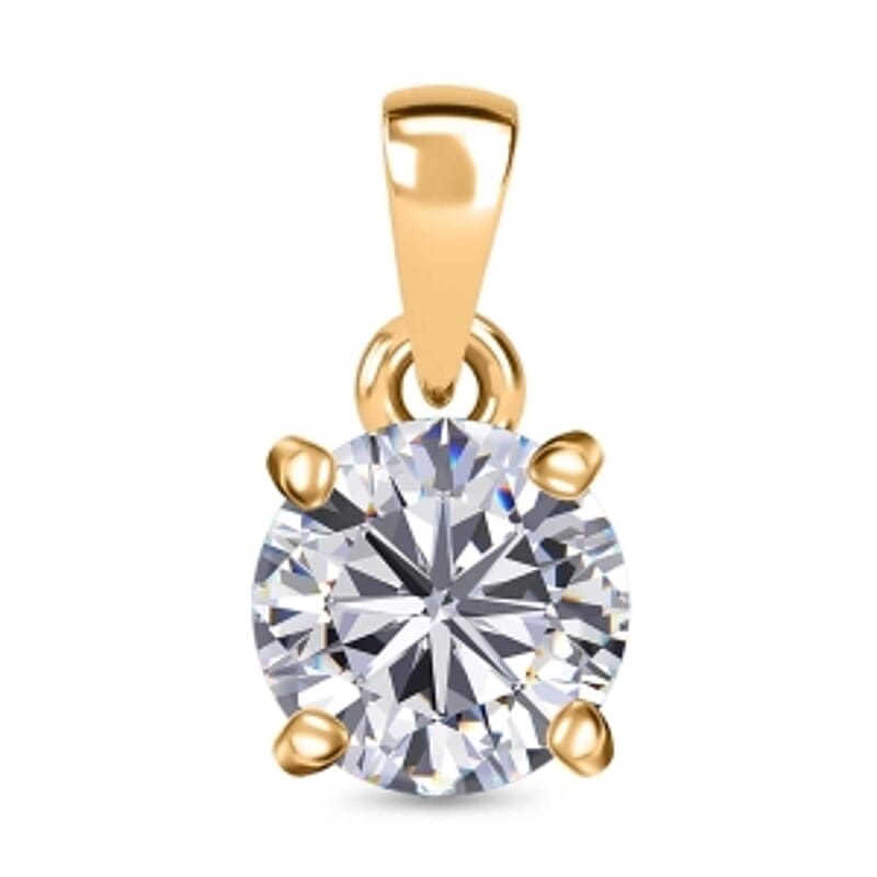 Swarovski Zirconia 1.85 ctw Pendant in Sterling Silver