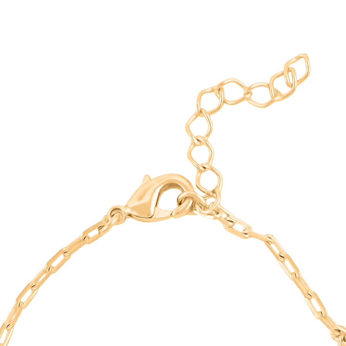 Brazilian Citrine 34.00 ctw Bracelet in Goldtone (7-8In) image number 3