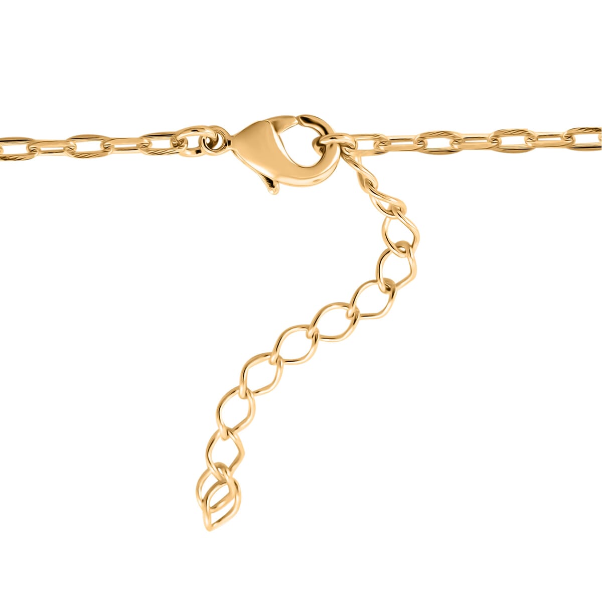 Brazilian Citrine 33.50 ctw Necklace in Goldtone 16-18 Inches image number 4