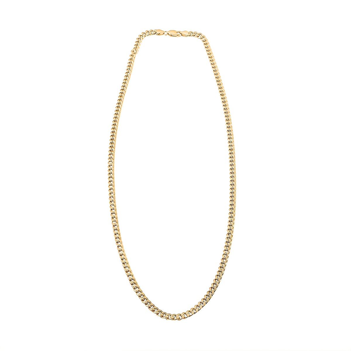 10K Yellow Gold 2.7mm Hollow Miami Cuban Necklace (26 Inches) (6.5 g) image number 4