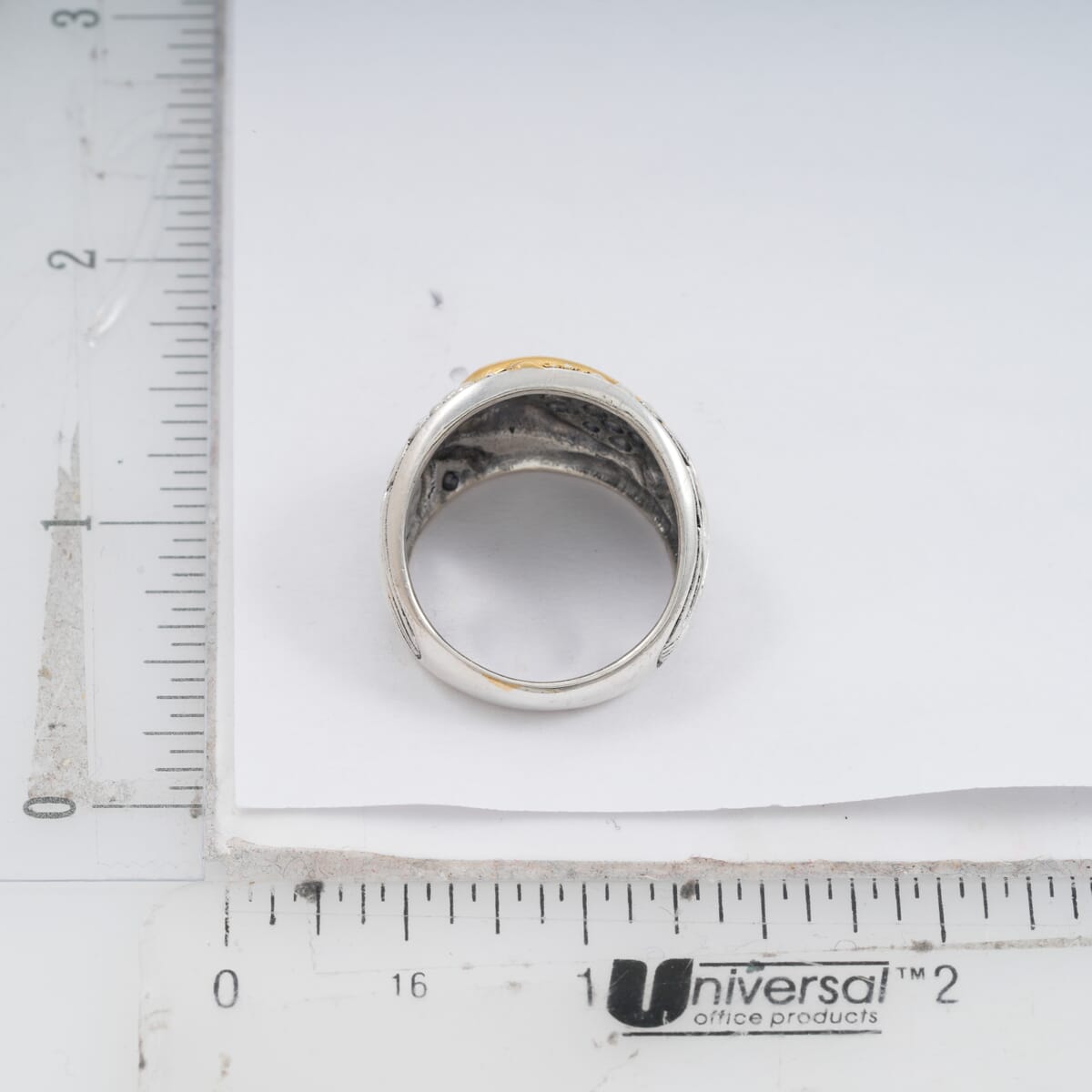 Dolphin Ring in Vermeil Yellow Gold Over and Sterling Silver (Size 9.5) 7.70 Grams image number 4