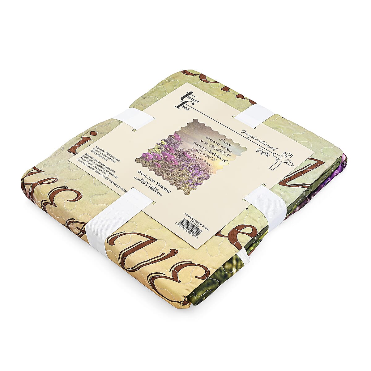 Closeout Inspirational Throw, Because Someone We Love is in Heaven  image number 2