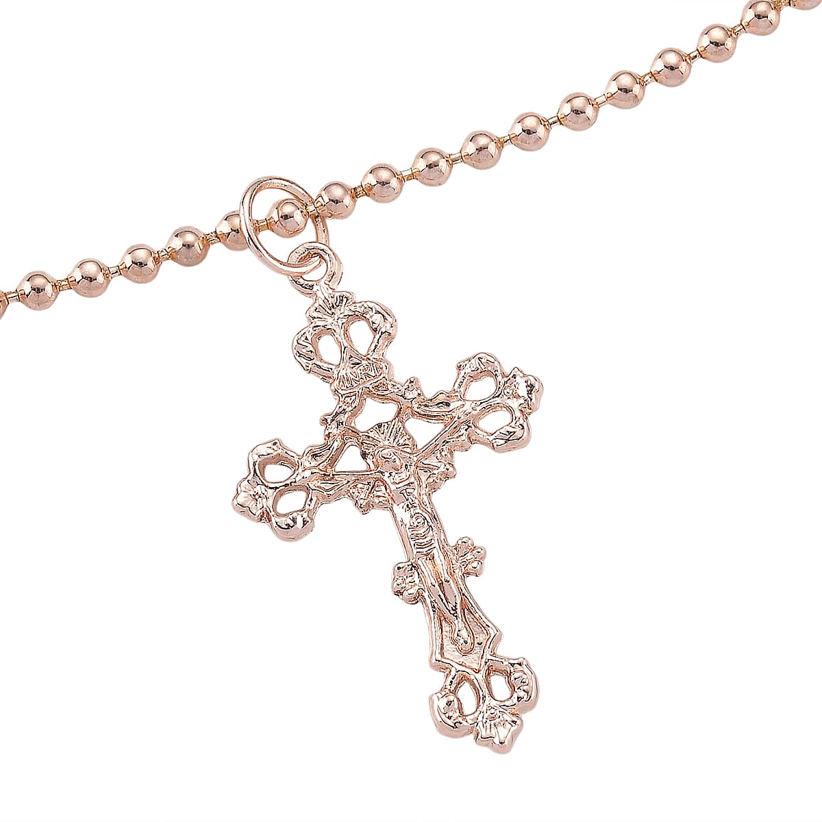 Genoa Austrian Crystal and Simulated Pearl Japanese Movement Pocket Watch with 4 Layer Chain (17, 24 and 34 Inches) image number 2