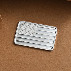 999 Fine Silver USA Flag Emboss Bar (10 g) (Del. in 10-12 Days)