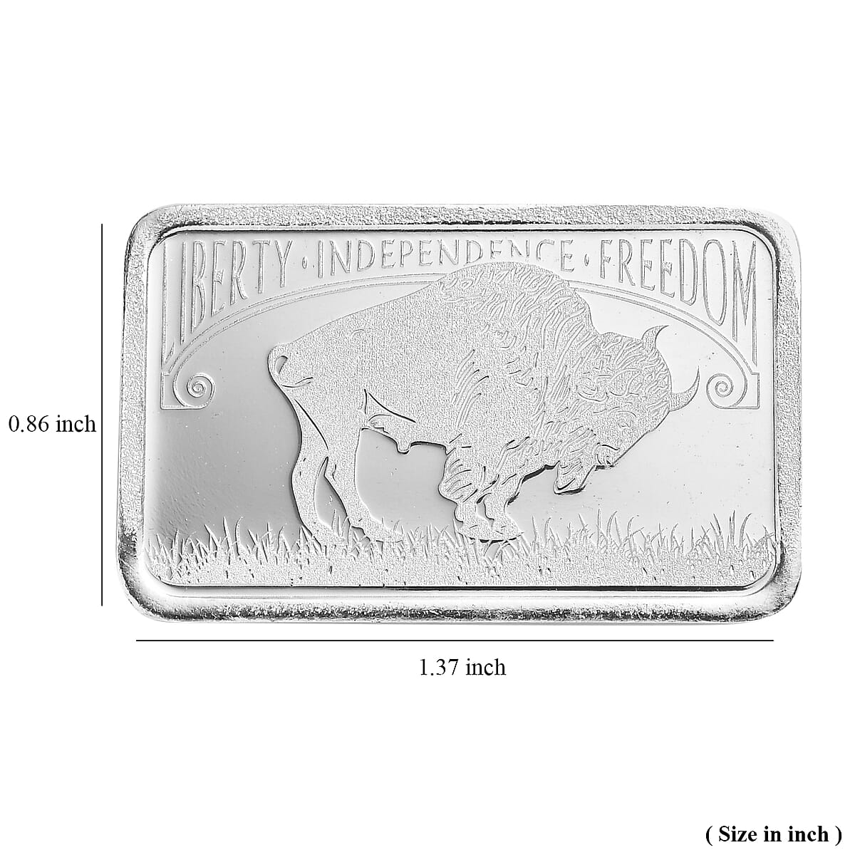 999 Fine Silver American bison Emboss Bar (10 g) (Del. in 10-12 Days) image number 6