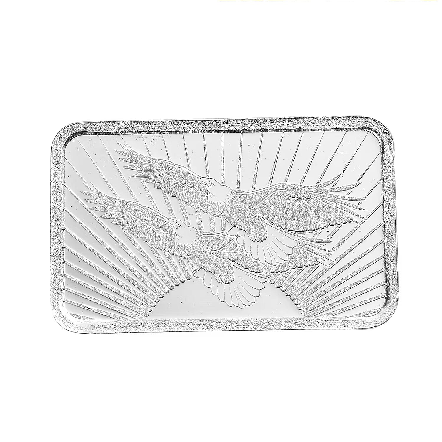 999 Fine Silver Wings of Freedom – The Proud Twin Eagle Bar 10 Grams