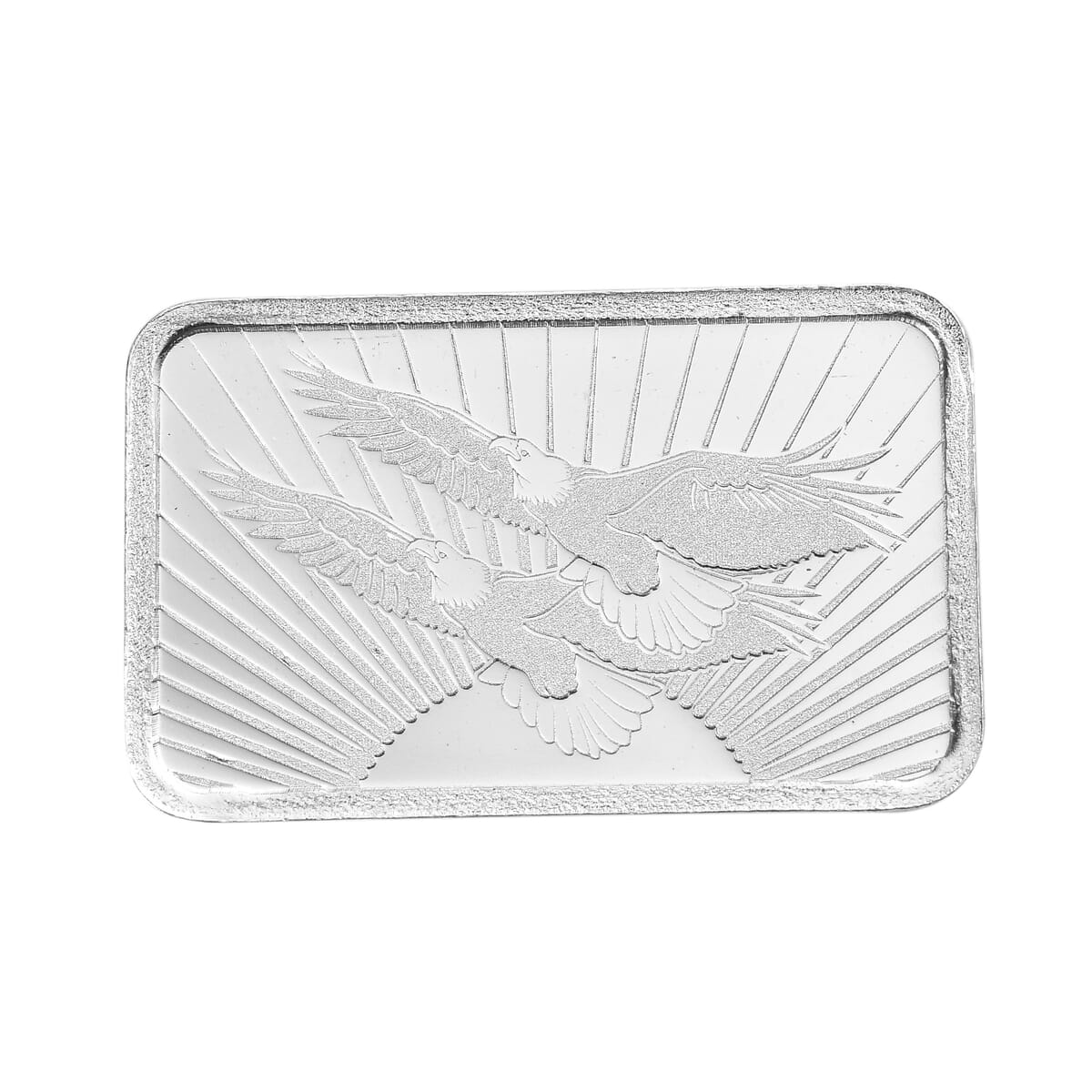 999 Fine Silver Eagle Emboss Bar (10 g) image number 0