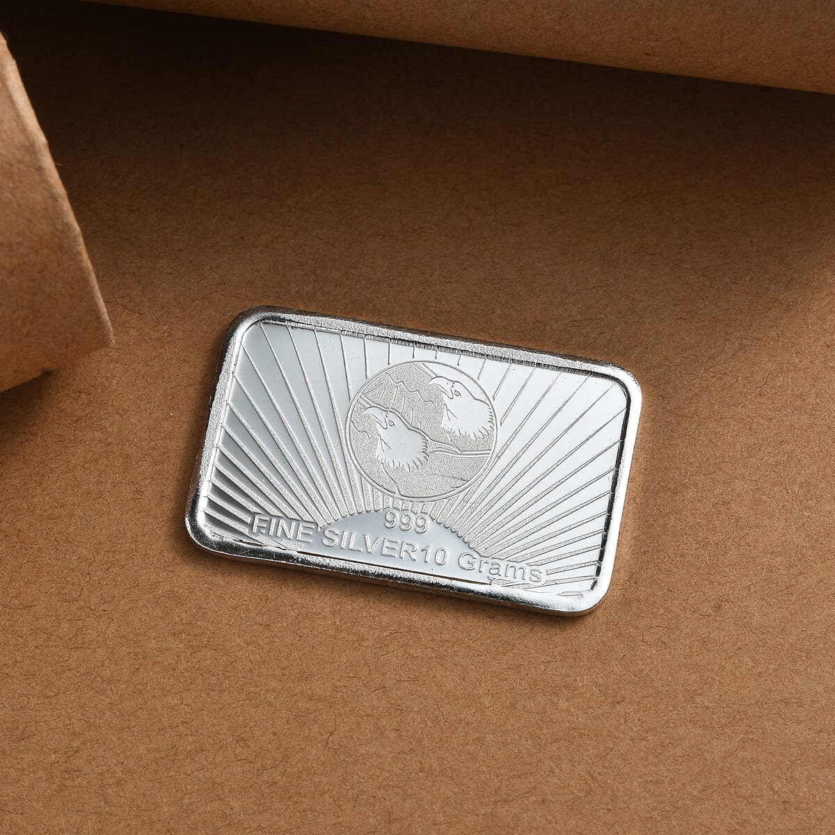 999 Fine Silver Eagle Emboss Bar (10 g) image number 2