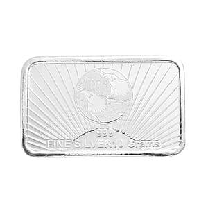 999 Fine Silver Eagle Emboss Bar (10 g) (Del. in 10-12 Days)