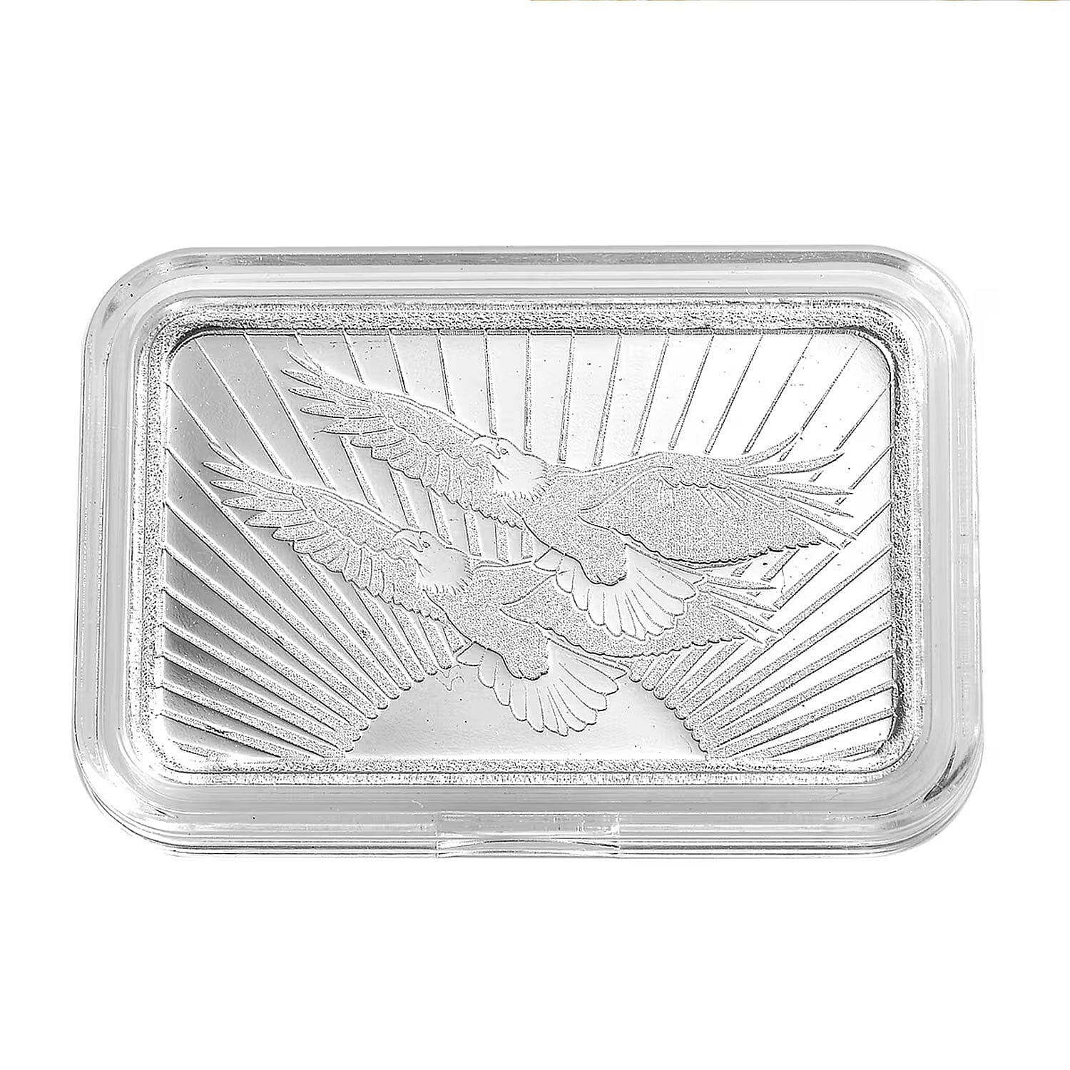 999 Fine Silver Wings of Freedom – The Proud Twin Eagle Bar 10 Grams