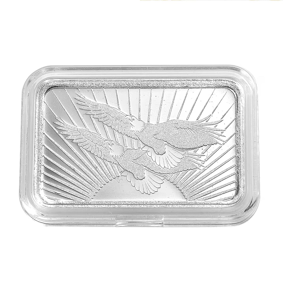 999 Fine Silver Wings of Freedom &ndash; The Proud Twin Eagle Bar 10 Grams image number 7