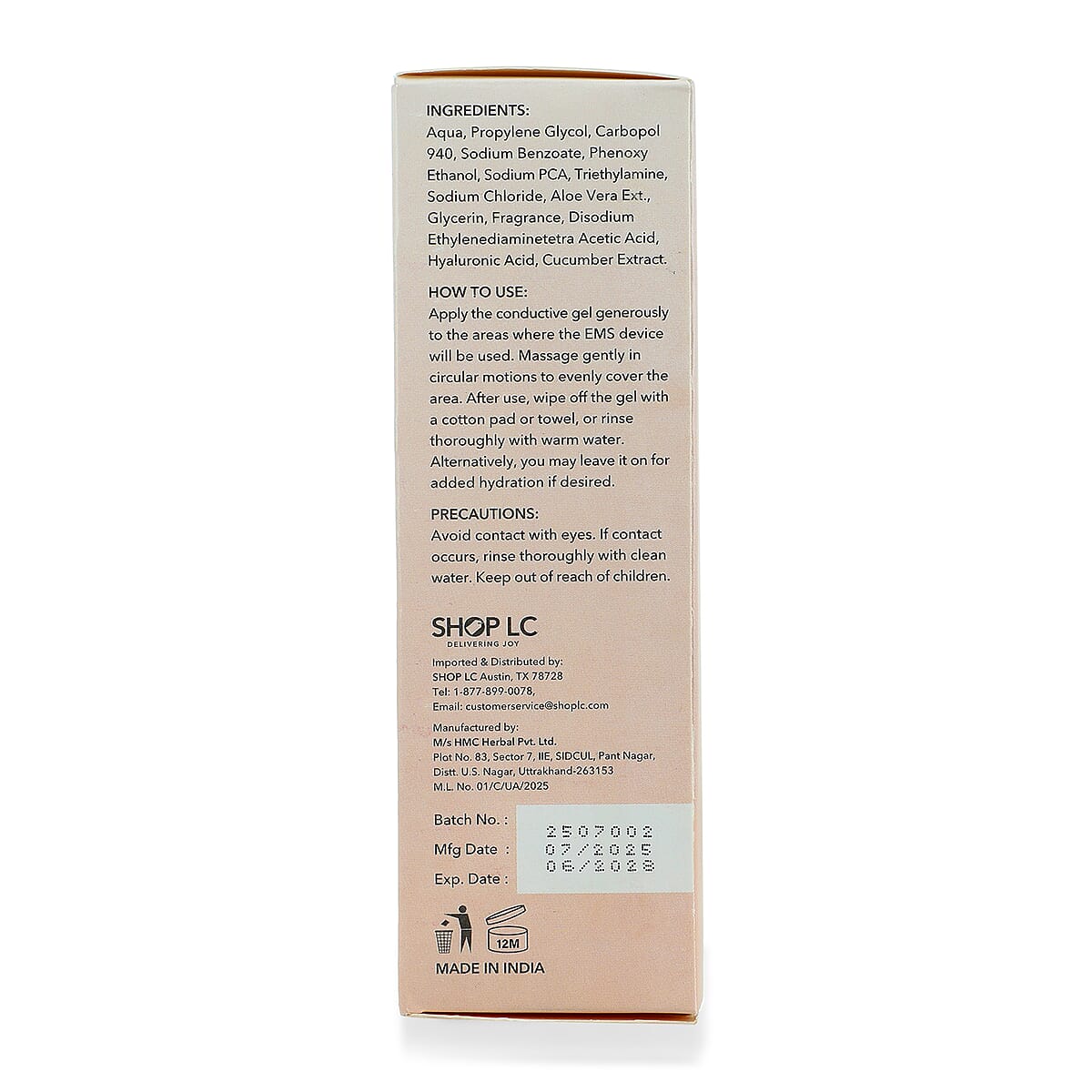 Marigold and Lotus Set of 2 Condcutive Gel - 100ml Each image number 3
