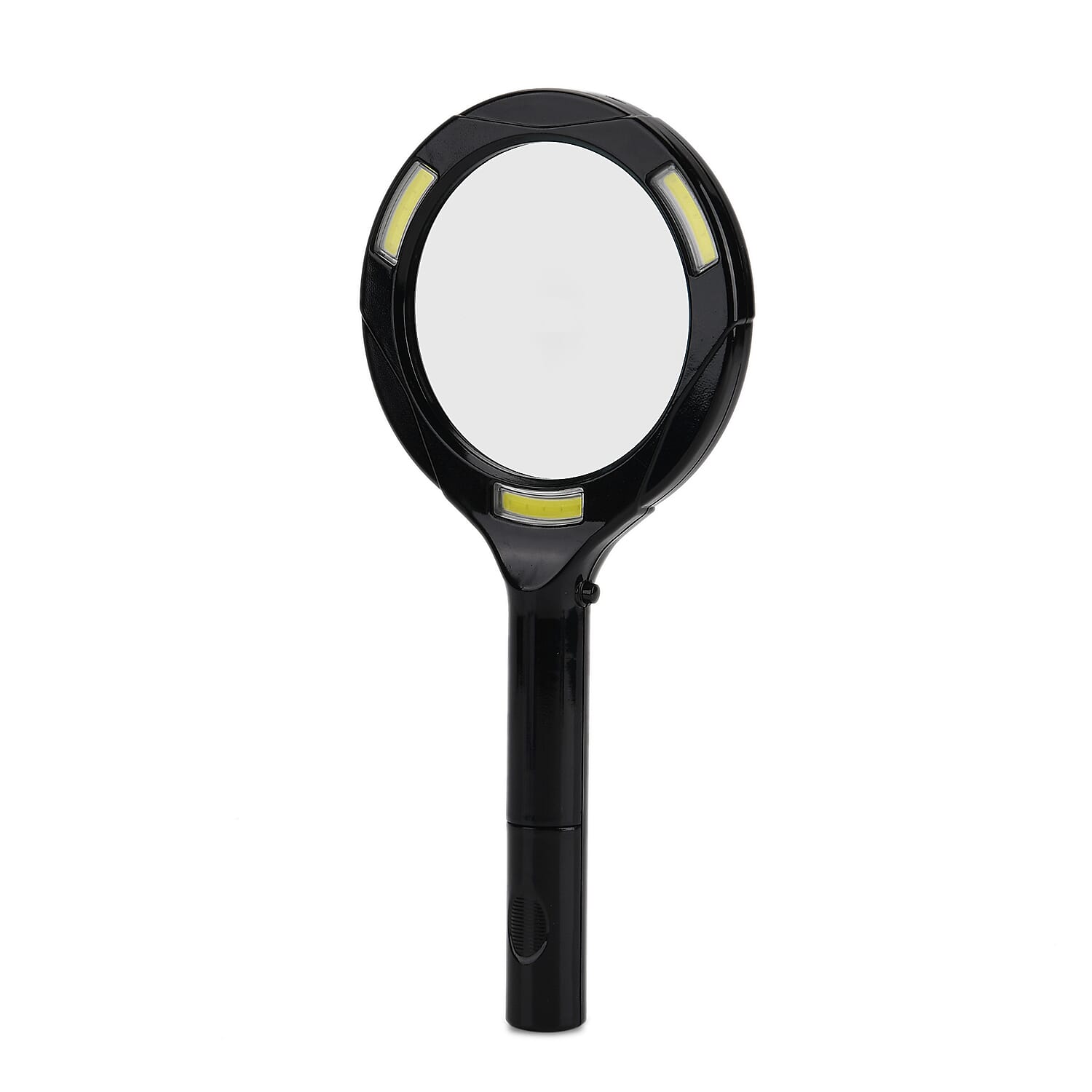 Livmore Black Single 3X Hand-held LED Light Magnifier (2xAA Battery Not Included)