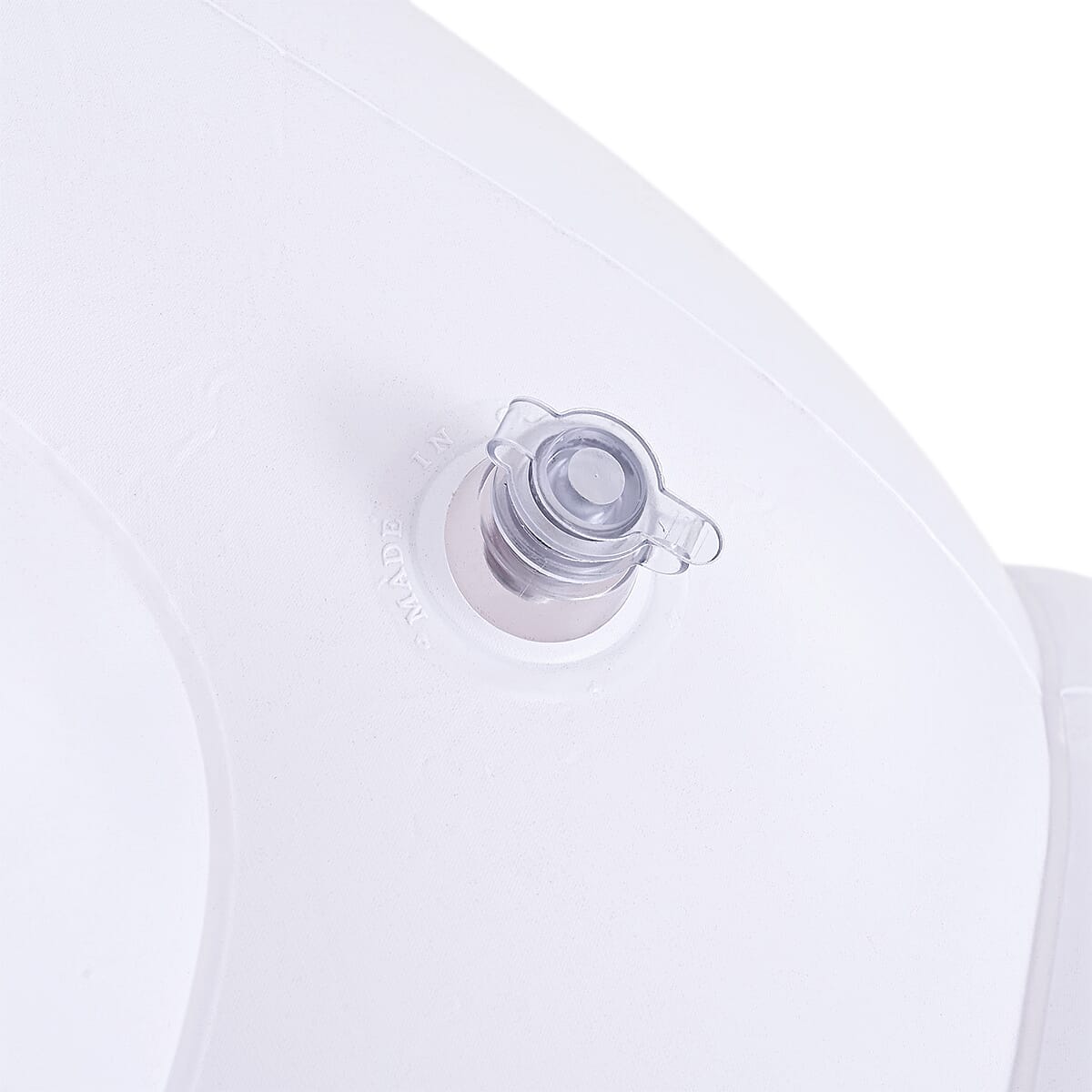 Livmore Inflatable Chair with Ottoman - Red image number 7