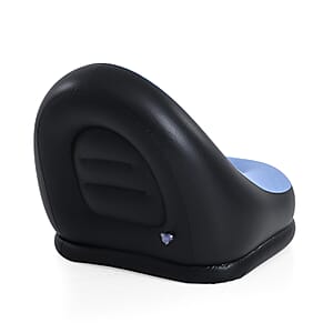 Livmore Inflatable Chair with Ottoman - Blue