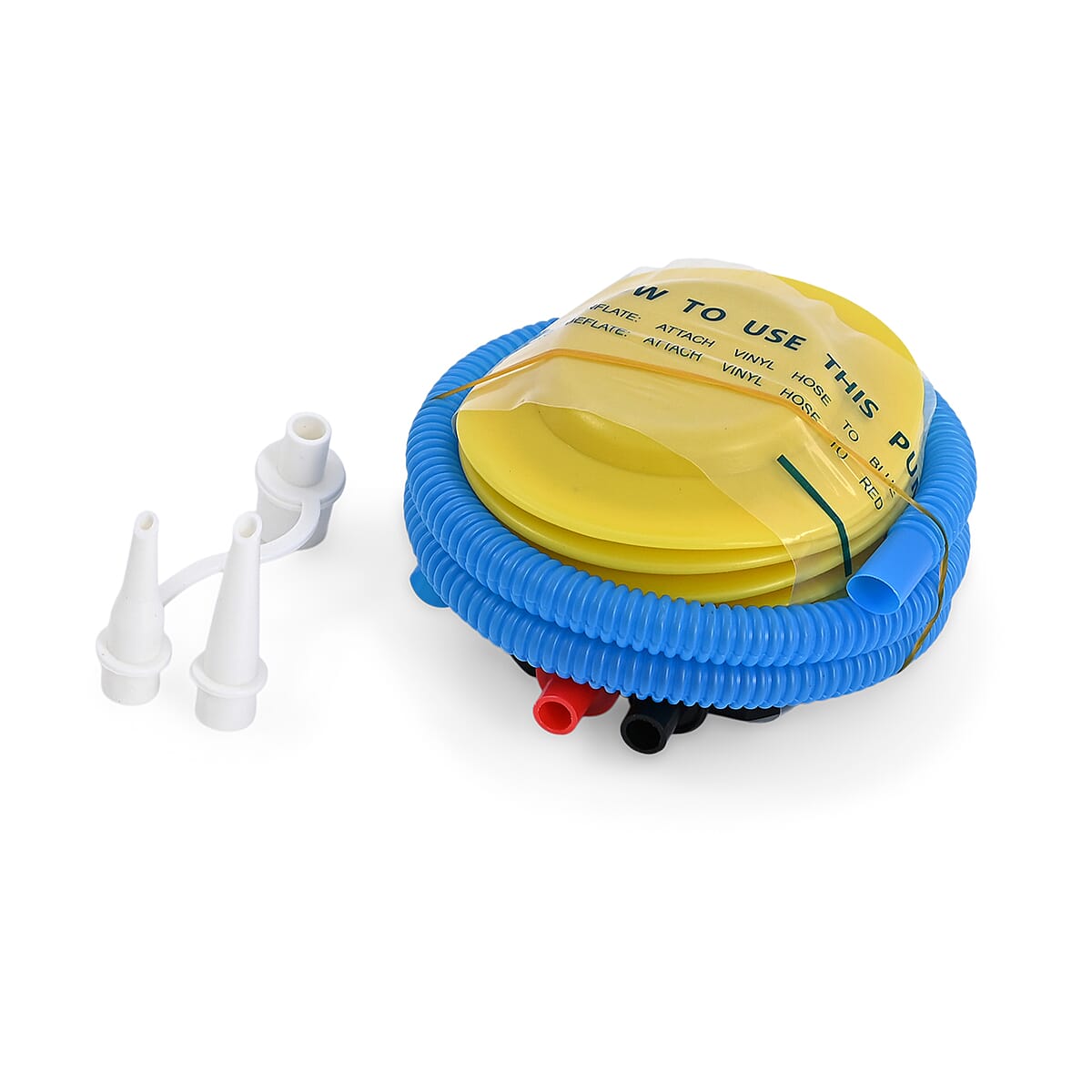 Livmore Inflatable Chair with Ottoman - Blue image number 6