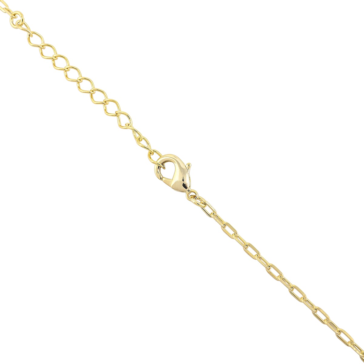 Black Tourmaline 45.00 ctw Necklace in Goldtone (16-18 Inches) image number 4