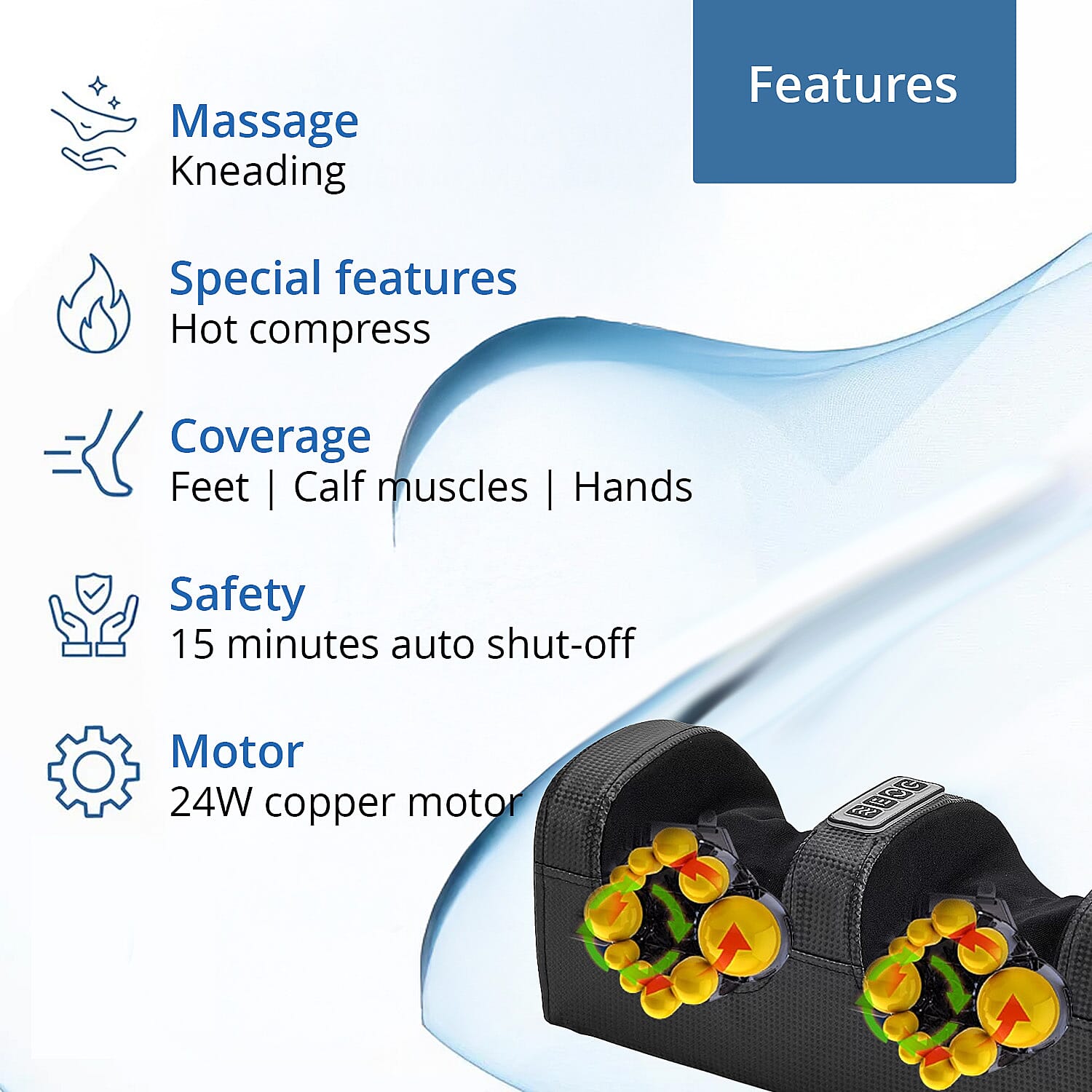 Livmore Foot Massager with Heat