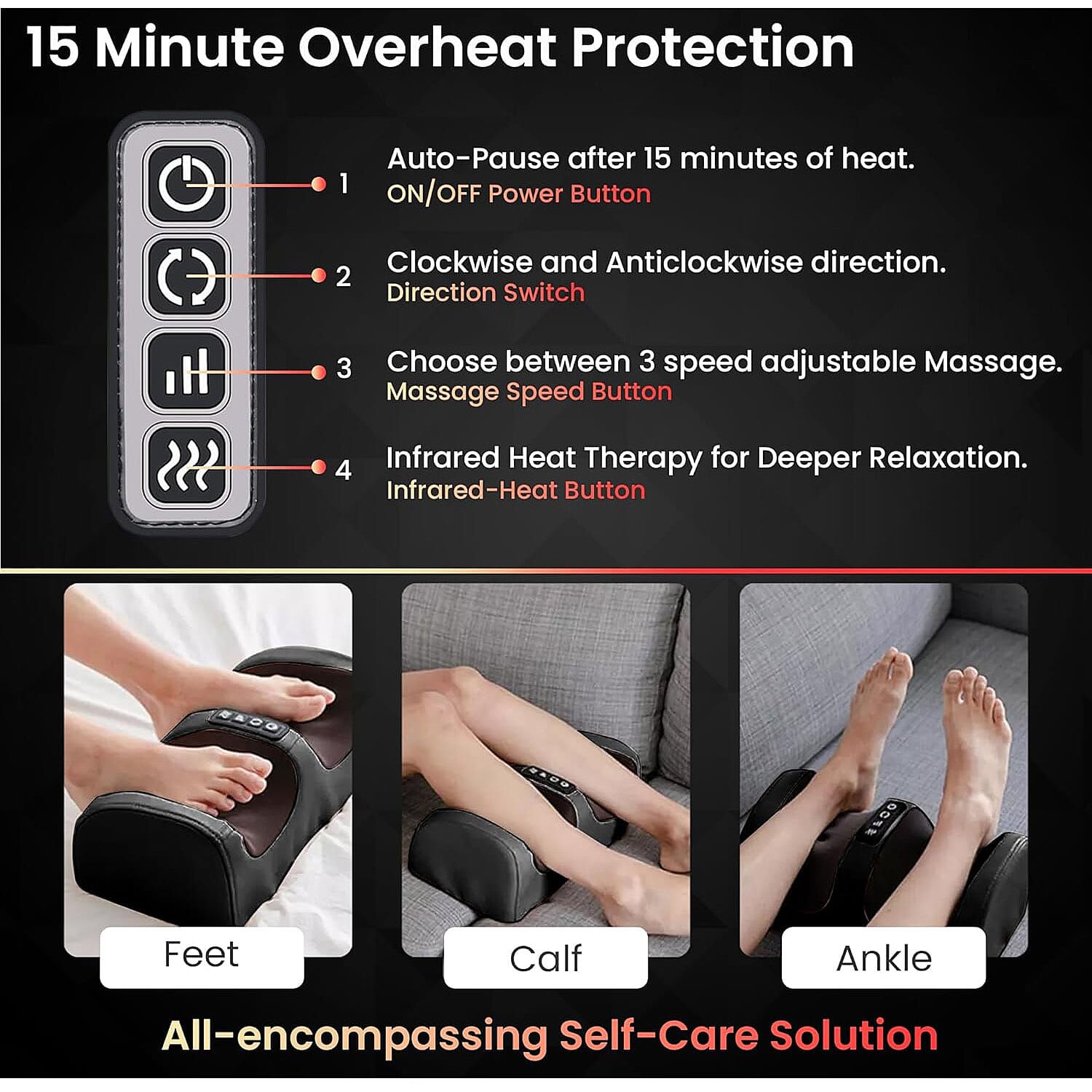 Livmore Foot Massager with Heat