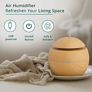 Livmore Yellow Aroma Humidifier with 7 Essential Oils